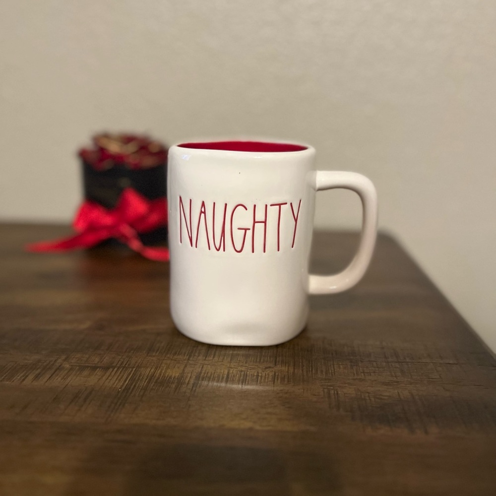 Rae Dunn Mug ❤️ “Nice/Naughty”
